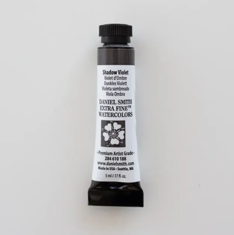 Daniel Smith Watercolor 5ml extra fine Shadow Violet 2 - Little Painter Art | Exploring the Endless Possibilities of Art| Pigment
