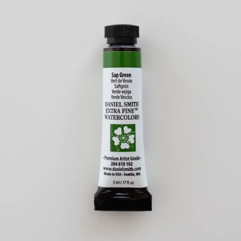 Daniel Smith Watercolor 5ml extra fine Sap Green 2 - Little Painter Art | Exploring the Endless Possibilities of Art| Pigment