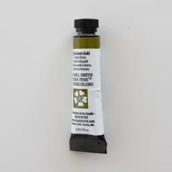 Daniel Smith Watercolor 5ml extra fine Rich Green Gold 2 - Little Painter Art | Exploring the Endless Possibilities of Art| Pigment