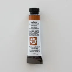 Daniel Smith Watercolor 5ml extra fine Raw Sienna 1 - Little Painter Art | Exploring the Endless Possibilities of Art| Pigment