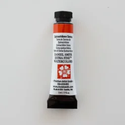 Daniel Smith Watercolor 5ml extra fine Quinacridone Sienna 2 - Little Painter Art | Exploring the Endless Possibilities of Art| Pigment