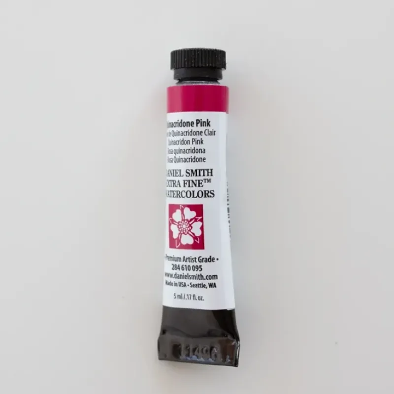 Daniel Smith Watercolor 5ml extra fine Quinacridone Pink 2 - Little Painter Art | Exploring the Endless Possibilities of Art| Pigment