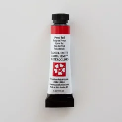 Daniel Smith Watercolor 5ml extra fine Pyrrol Red 3 - Little Painter Art | Exploring the Endless Possibilities of Art| Pigment