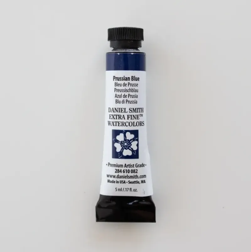 Daniel Smith Watercolor 5ml extra fine Prussian Blue 1 - Little Painter Art | Exploring the Endless Possibilities of Art| Pigment