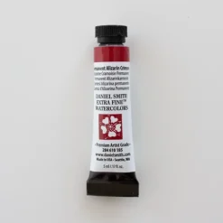 Daniel Smith Watercolor 5ml extra fine Permanent Alizarin Crimson 2 - Little Painter Art | Exploring the Endless Possibilities of Art| Pigment