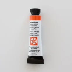 Daniel Smith Watercolor 5ml extra fine Perinone Orange - Little Painter Art | Exploring the Endless Possibilities of Art| Pigment