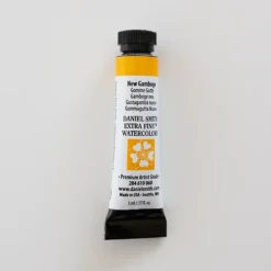 Daniel Smith Watercolor 5ml extra fine New Gamboge 1 - Little Painter Art | Exploring the Endless Possibilities of Art| Pigment