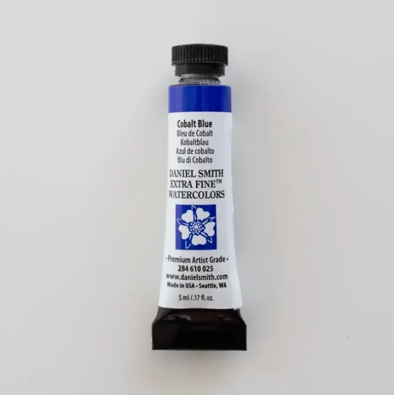 Daniel Smith Watercolor 5ml extra fine Cobalt Blue 3 - Little Painter Art | Exploring the Endless Possibilities of Art| Pigment