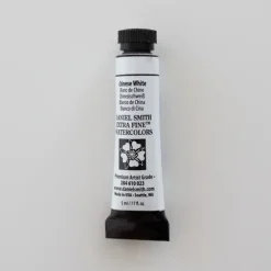 Daniel Smith Watercolor 5ml extra fine Chinese White 1 - Little Painter Art | Exploring the Endless Possibilities of Art| Pigment