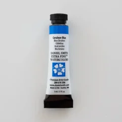 Daniel Smith Watercolor 5ml extra fine Cerulean Blue 3 - Little Painter Art | Exploring the Endless Possibilities of Art| Pigment