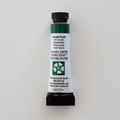 Daniel Smith Watercolor 5ml extra fine Cascade Green 1 - Little Painter Art | Exploring the Endless Possibilities of Art| Pigment