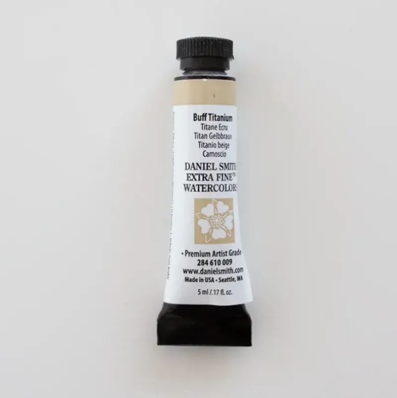 Daniel Smith Watercolor 5ml extra fine 5ml Buff Titanium 1 - Little Painter Art | Exploring the Endless Possibilities of Art| Pigment