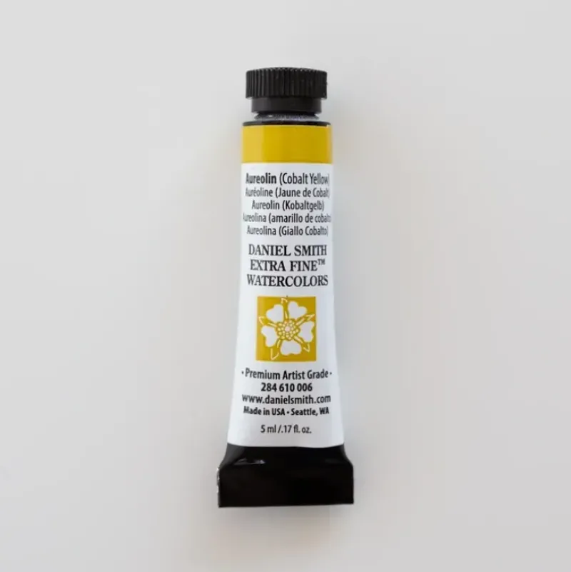 Daniel Smith Watercolor 5ml extra fine Aureolin (Cobalt Yellow) 3 - Little Painter Art | Exploring the Endless Possibilities of Art| Pigment