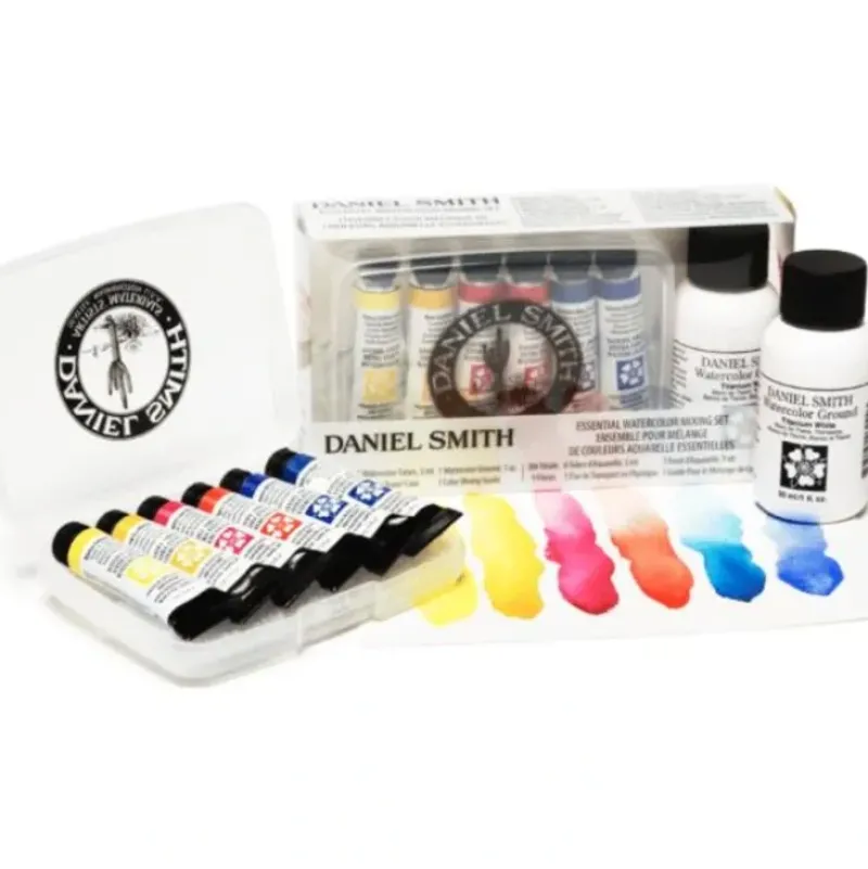 Daniel Smith Watercolour Essentials Mixing Set 6pk with 1oz Ground - Little Painter Art | Exploring the Endless Possibilities of Art| Hot