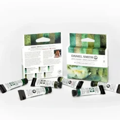 Daniel Smith Watercolour Tube Set - Jean Haines' Green With Envy - Little Painter Art | Exploring the Endless Possibilities of Art| Hot