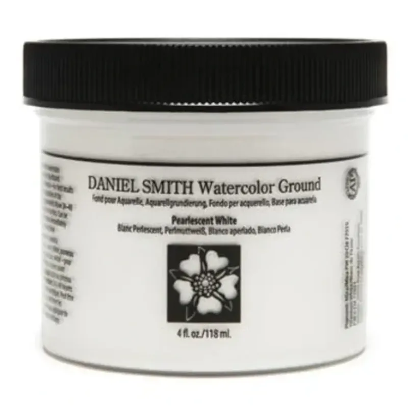 Daniel Smith Watercolour Ground 4oz - Pearlescent White - Little Painter Art | Exploring the Endless Possibilities of Art| Hot