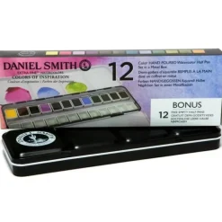Daniel Smith Watercolour Half Pan Set - Colours of Inspiration - Little Painter Art | Exploring the Endless Possibilities of Art| Brush