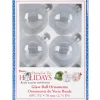 Darice Clear Glass Ornament Balls 6pk - Little Painter Art | Exploring the Endless Possibilities of Art| Hot