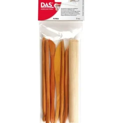 DAS Hardwood Modelling Tools - Set of 7pcs - Little Painter Art | Exploring the Endless Possibilities of Art| Shop All