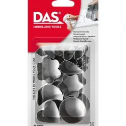 DAS Metal Clay Cutters Blister 12pcs - Little Painter Art | Exploring the Endless Possibilities of Art| Shop All