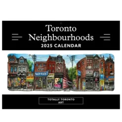 David Crighton 2025 Toronto Neighbourhood Calendar - Little Painter Art | Exploring the Endless Possibilities of Art| Shop All