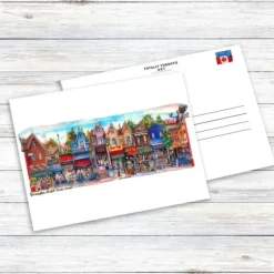 David Crighton Postcard - Kensington Market - Little Painter Art | Exploring the Endless Possibilities of Art| Shop All