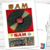 David Crighton Postcard - Sam the Record Man - Little Painter Art | Exploring the Endless Possibilities of Art| Shop All