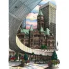 David Crighton Postcard - Nathan Phillips Square Toronto - Little Painter Art | Exploring the Endless Possibilities of Art| Hot