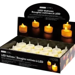 Deco Lite LED Votive Candle with Moving Wick - Little Painter Art | Exploring the Endless Possibilities of Art| Shop All