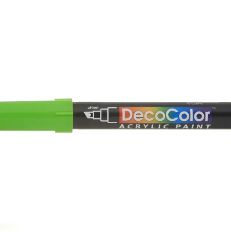 Decocolor Acrylic Paint Marker - Light Green - Little Painter Art | Exploring the Endless Possibilities of Art| Pigment