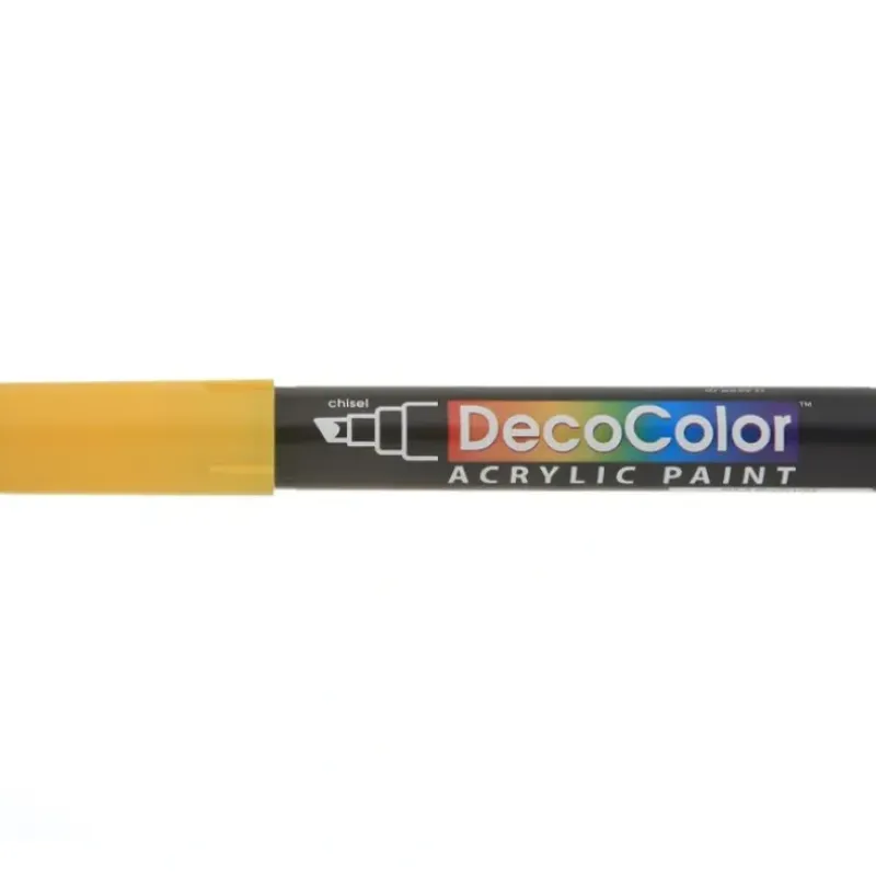 Decocolor Acrylic Paint Marker - Yellow - Little Painter Art | Exploring the Endless Possibilities of Art| Pigment
