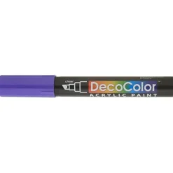 Decocolor Acrylic Paint Marker - Violet - Little Painter Art | Exploring the Endless Possibilities of Art| Pigment