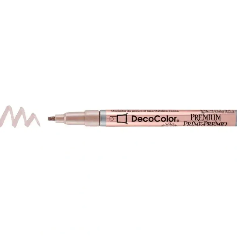 DecoColor Premium Paint Marker Leafing Tip - Rose Gold - Little Painter Art | Exploring the Endless Possibilities of Art| Pigment