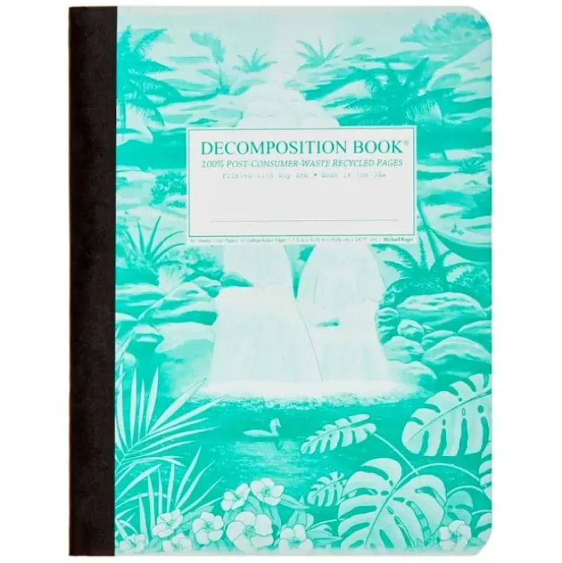 Decomposition Notebook - Hawaiian Waterfall - Little Painter Art | Exploring the Endless Possibilities of Art| Shop All