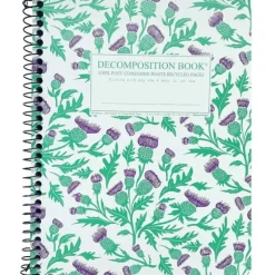 Decomposition Notebook, Coilbound - Thistles - Little Painter Art | Exploring the Endless Possibilities of Art| Hot