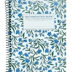 Decomposition Notebook, Coilbound - Bluebells - Little Painter Art | Exploring the Endless Possibilities of Art| Hot