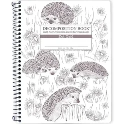 Decomposition Notebook, Coilbound, Dotgrid - Hedgehogs - Little Painter Art | Exploring the Endless Possibilities of Art| Shop All