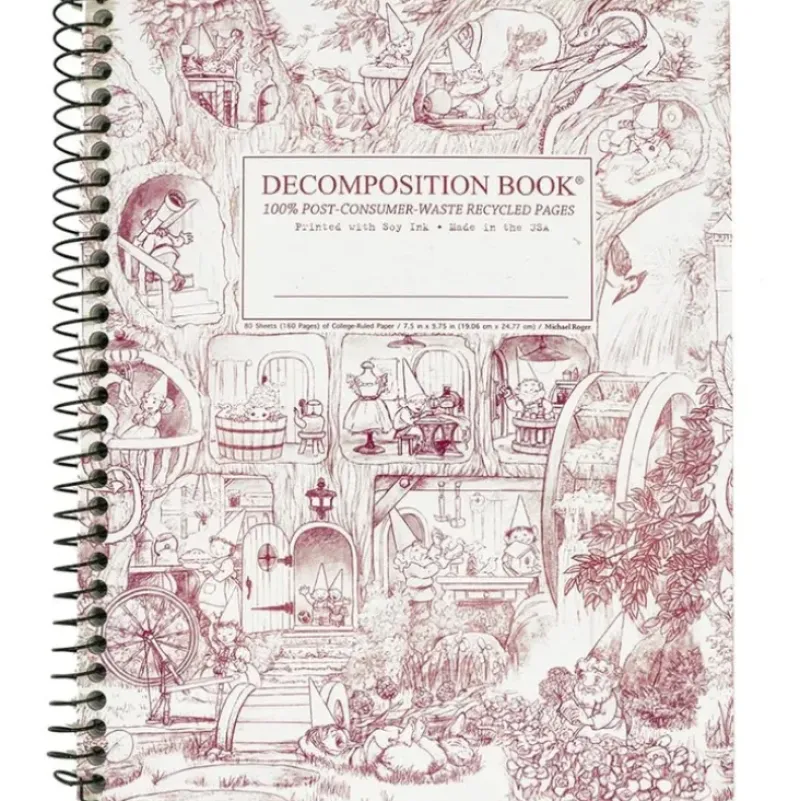 Decomposition Notebook, Coilbound - Gnome Home - Little Painter Art | Exploring the Endless Possibilities of Art| Shop All