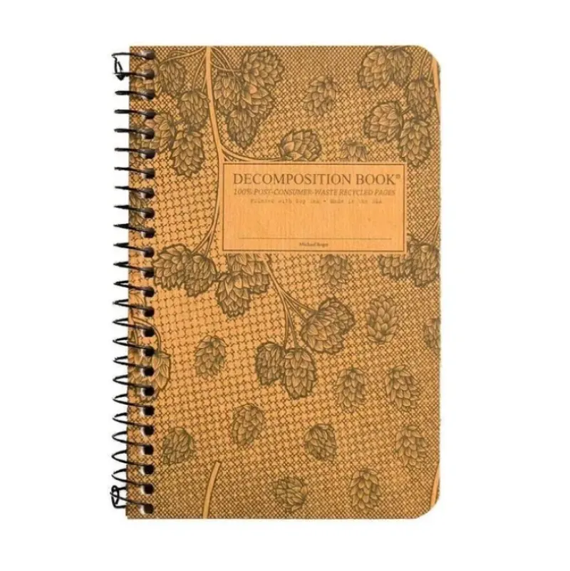 Decomposition Pocket Notebook, Coilbound - Cascade Hops - Little Painter Art | Exploring the Endless Possibilities of Art| Shop All