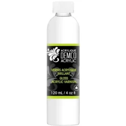 Demco EnCouleurs Acrylic Gloss Medium & Varnish 120mL - Little Painter Art | Exploring the Endless Possibilities of Art| Hot