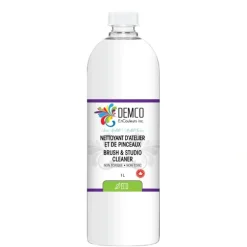 Demco EnCouleurs Eco Studio & Brush Cleaner 237mL - Little Painter Art | Exploring the Endless Possibilities of Art| Brush