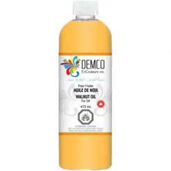 Demco EnCouleurs Walnut Oil 120mL - Little Painter Art | Exploring the Endless Possibilities of Art| Shop All