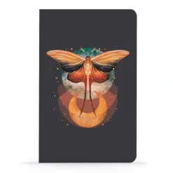 Denik Classic Layflat Notebook, Lined - Cosmic Moth - Little Painter Art | Exploring the Endless Possibilities of Art| Hot
