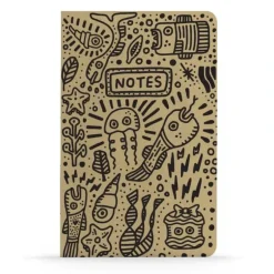 Denik Layflat Notebook, Lined - Seascape Outlines - Little Painter Art | Exploring the Endless Possibilities of Art| Hot