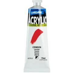 Derivan Artist's Acrylic Paint - 75ml - Little Painter Art | Exploring the Endless Possibilities of Art| Pigment
