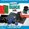 Derivan Block Ink Lino Printing Starter Kit - Little Painter Art | Exploring the Endless Possibilities of Art| Shop All