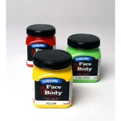 Derivan Body & Face Paint - 250ml - Little Painter Art | Exploring the Endless Possibilities of Art| Pigment