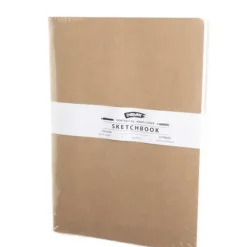 Derivan Eco Sketchbook Kraft Cover 170GSM - Little Painter Art | Exploring the Endless Possibilities of Art| Shop All