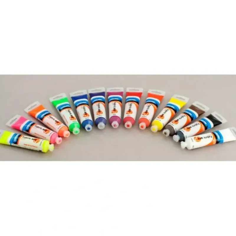 Derivan Fabric Art Paint 60ml - Little Painter Art | Exploring the Endless Possibilities of Art| Brush