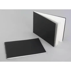 Derivan Watercolour Sketch Book Landscape Black Cover - Made in Italy - Little Painter Art | Exploring the Endless Possibilities of Art| Shop All